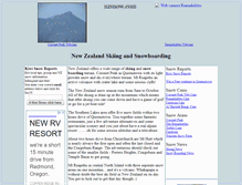 Tablet Screenshot of nzsnow.com